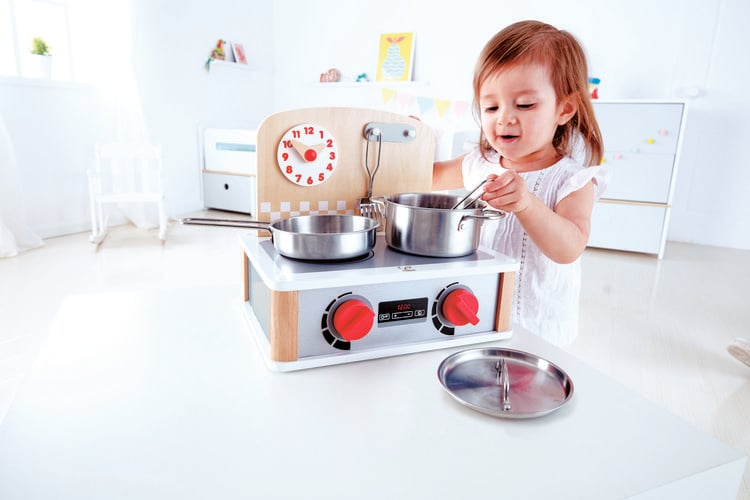 Produktbild: Hape 2-in-1 K&uuml;chen- & Grill-Set