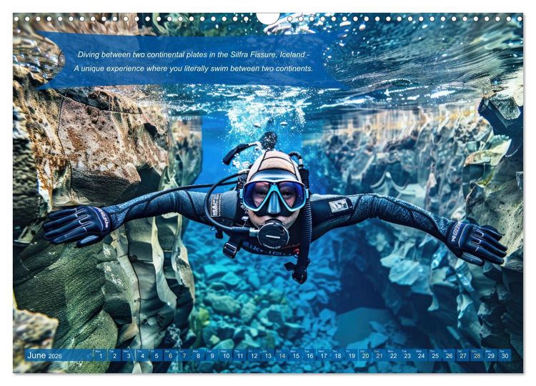 Produktbild: Crazy ideas for adventure enthusiasts (Wall Calendar 2026 DIN A3 landscape), CALVENDO 12 Month Wall Calendar