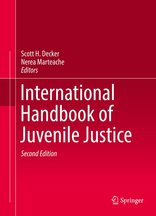 Produktbild: International Handbook of Juvenile Justice