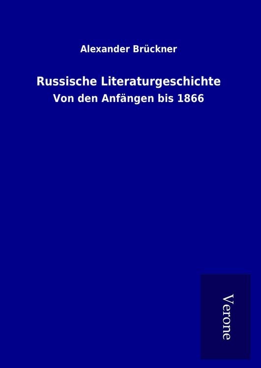Produktbild: Russische Literaturgeschichte