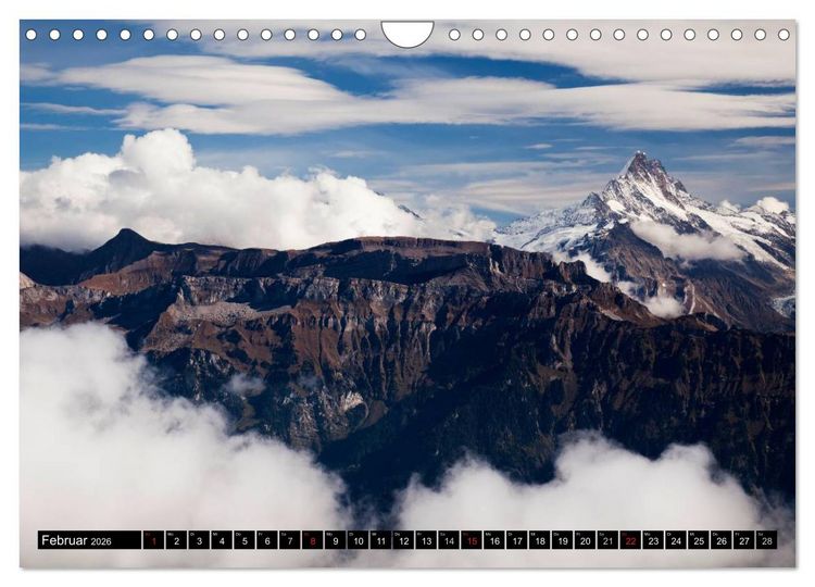Produktbild: Schweizer Alpen. Natur und Landschaften (Wandkalender 2026 DIN A4 quer), CALVENDO Monatskalender