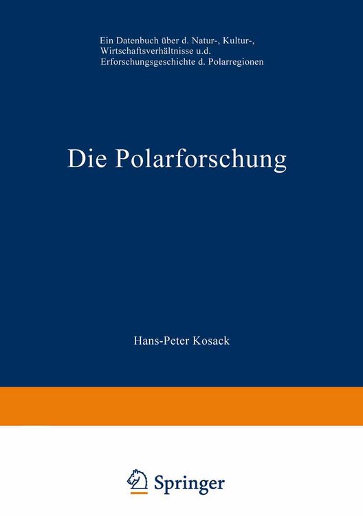Produktbild: Die Polarforschung