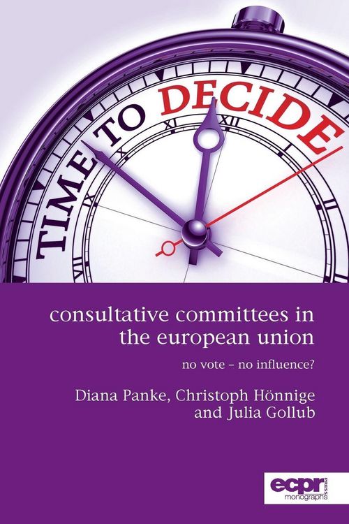 Produktbild: Consultative Committees in the European Union