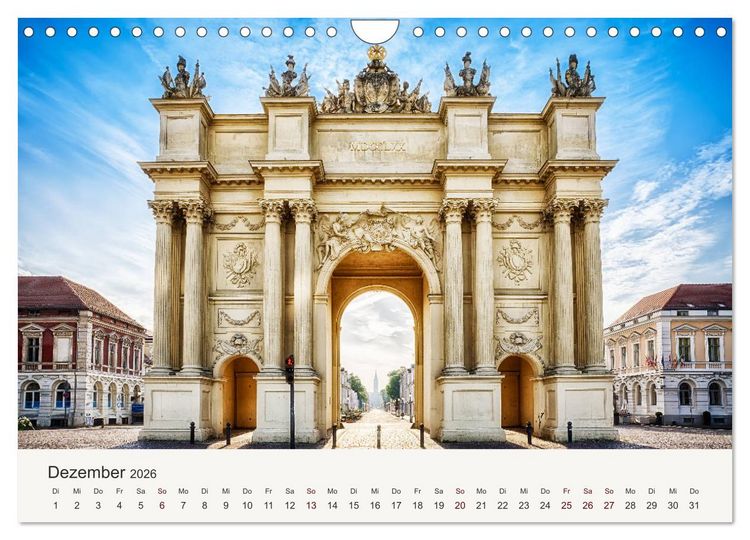 Produktbild: Himmel &uuml;ber Potsdam (Wandkalender 2026 DIN A4 quer), CALVENDO Monatskalender
