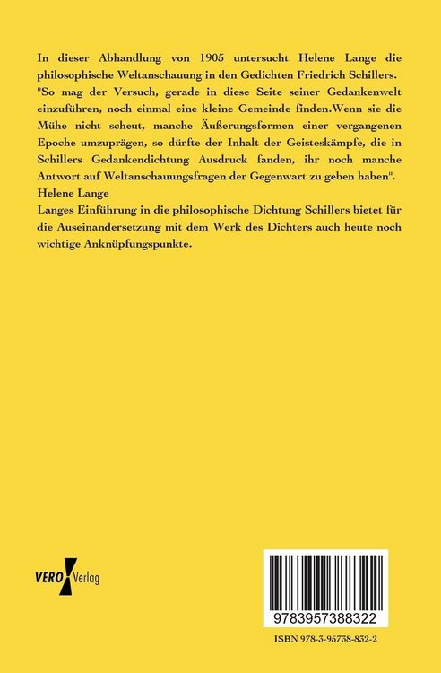 Produktbild: Schillers philosophische Gedichte