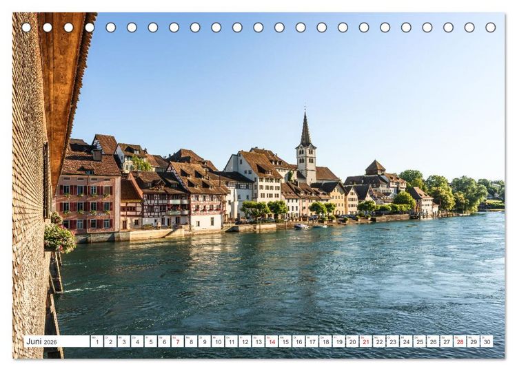 Produktbild: Kanton Thurgau (Tischkalender 2026 DIN A5 quer), CALVENDO Monatskalender