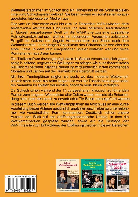 Produktbild: Schach-WM 2024