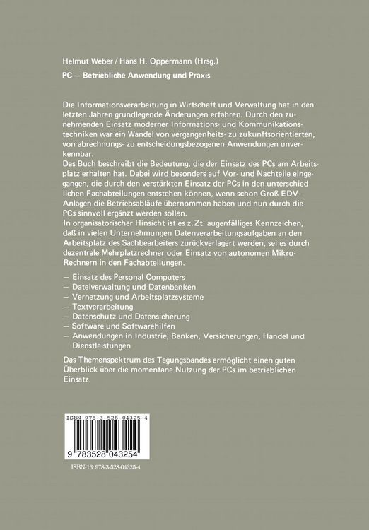Produktbild: PC &mdash; Betriebliche Anwendung und Praxis