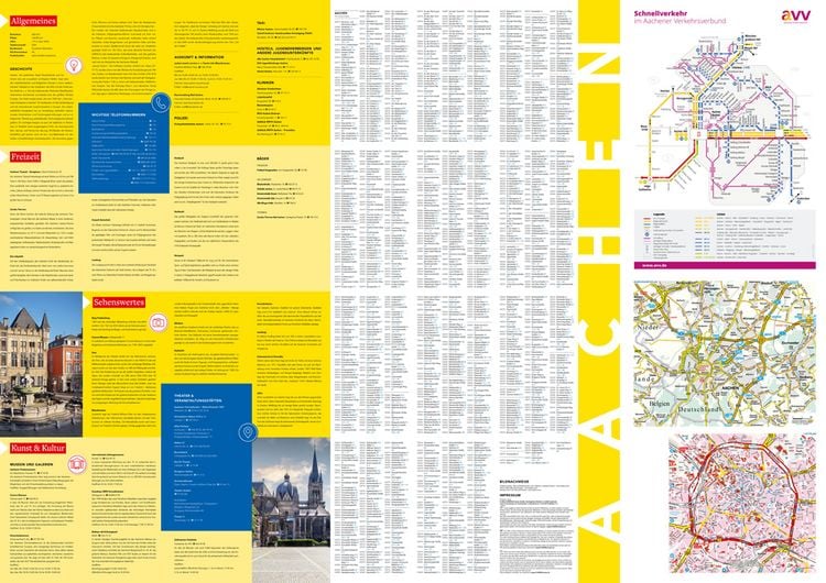 Produktbild: Falk Cityplan Aachen 1:15.000