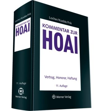 Produktbild: Kommentar zur HOAI