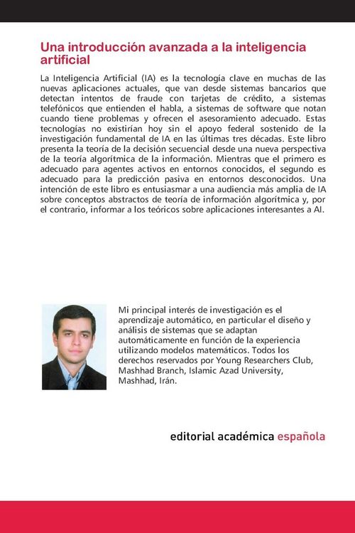 Produktbild: Una introducci&oacute;n avanzada a la inteligencia artificial