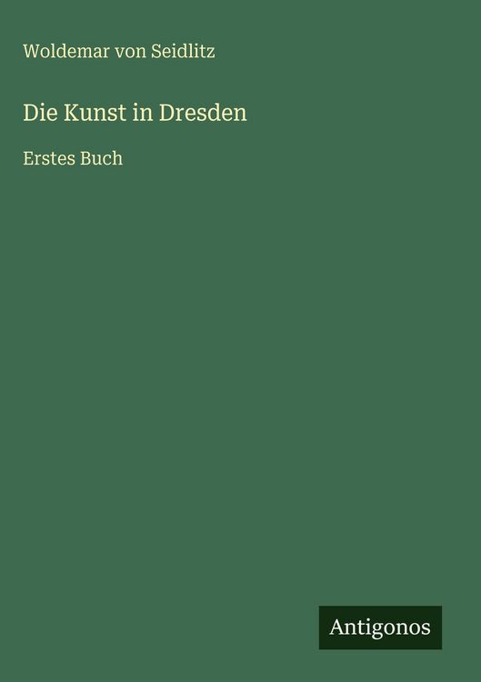 Produktbild: Die Kunst in Dresden