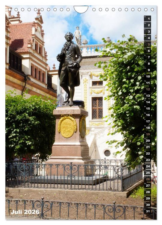 Produktbild: Mein Leipzig (Wandkalender 2026 DIN A4 hoch), CALVENDO Monatskalender