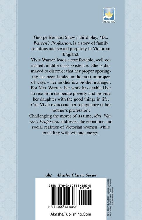 Produktbild: Mrs Warren's Profession