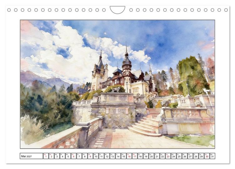 Produktbild: Rum&auml;nien - Vielfalt und Authentizit&auml;t (Wandkalender 2027 DIN A4 quer), CALVENDO Monatskalender