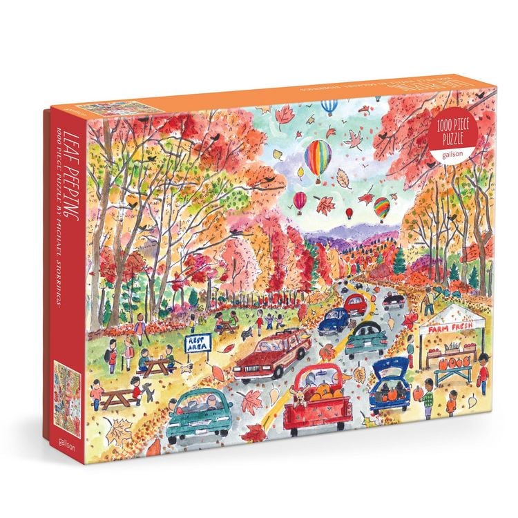 Produktbild: Michael Storrings Leaf Peeping 1000 Piece Puzzle