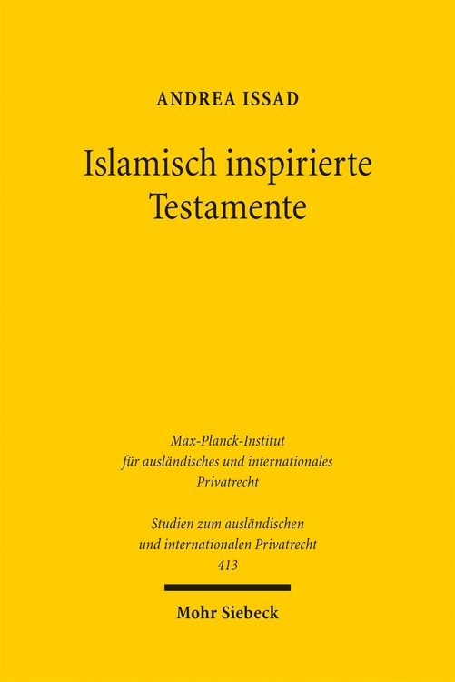 Produktbild: Islamisch inspirierte Testamente