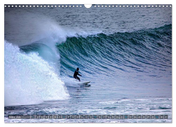 Produktbild: Faszination Surfen (Wandkalender 2026 DIN A3 quer), CALVENDO Monatskalender