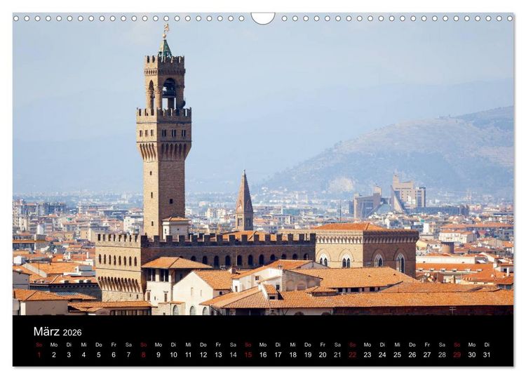 Produktbild: Florenz (Wandkalender 2026 DIN A3 quer), CALVENDO Monatskalender