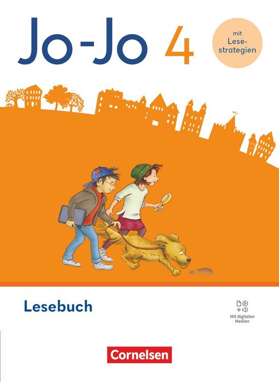 Produktbild: Jo-Jo Lesebuch 4. Schuljahr - Allgemeine Ausgabe 2024 - Lesebuch mit Lesestrategien-Karte, Lernspurenheft und