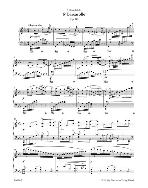 Produktbild: Barcarolles