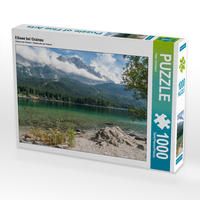 Produktbild: CALVENDO Puzzle Eibsee bei Grainau | 1000 Teile Lege-Gr&ouml;&szlig;e 64x48cm Foto-Puzzle f&uuml;r gl&uuml;ckliche Stunden