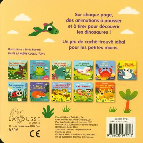 Produktbild: Qui sont ces dinosaures ?