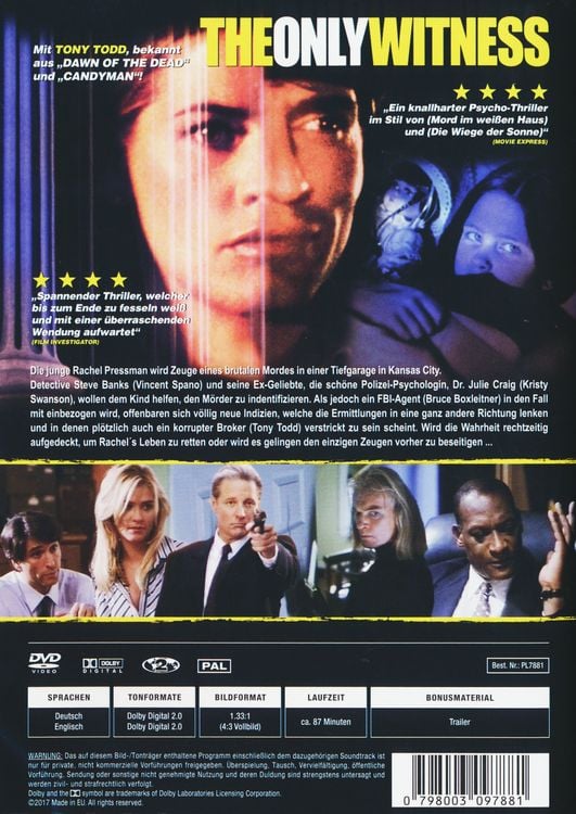 Produktbild: The Only Witness