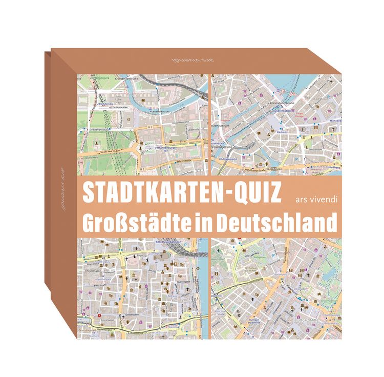 Produktbild: Stadtkarten-Quiz Gro&szlig;st&auml;dte in Deutschland