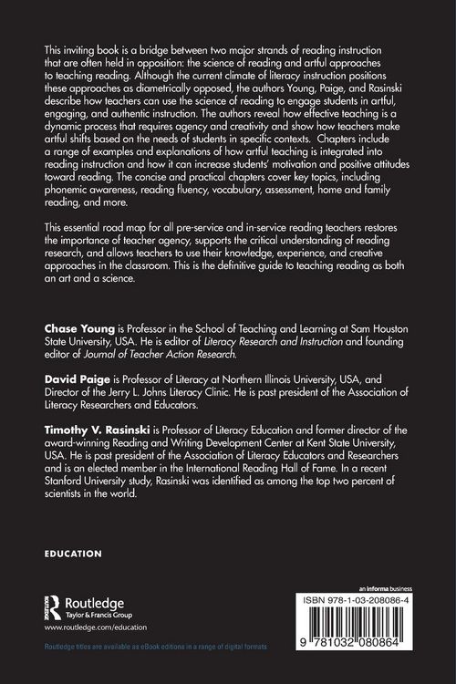 Produktbild: Artfully Teaching the Science of Reading