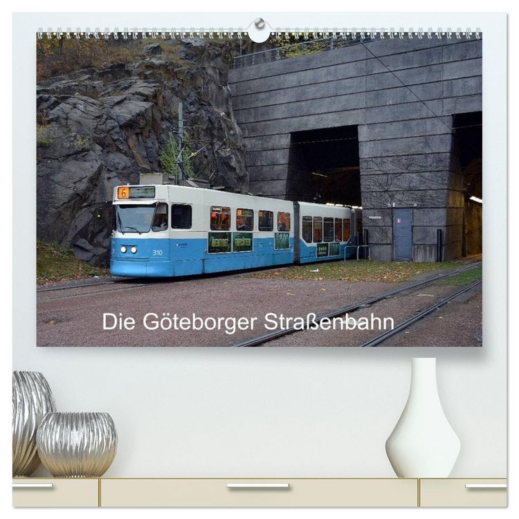 Produktbild: Die G&ouml;teborger Stra&szlig;enbahn (hochwertiger Premium Wandkalender 2026 DIN A2 quer), Kunstdruck in Hochglanz