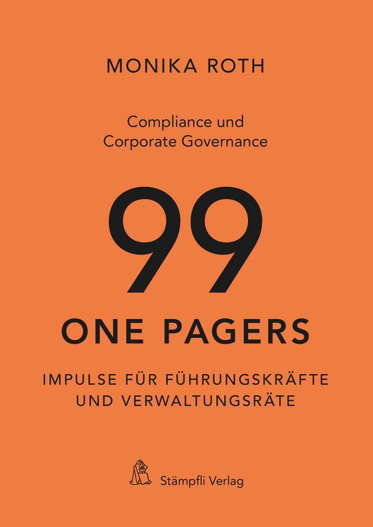 Produktbild: Compliance und Corporate Governance - 99 One Pagers