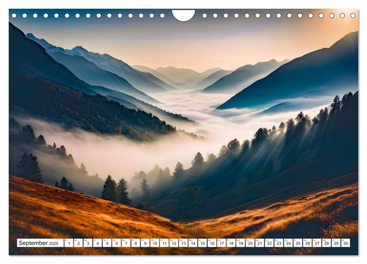Produktbild: Wetter- und Naturph&auml;nomene (Wandkalender 2026 DIN A4 quer), CALVENDO Monatskalender