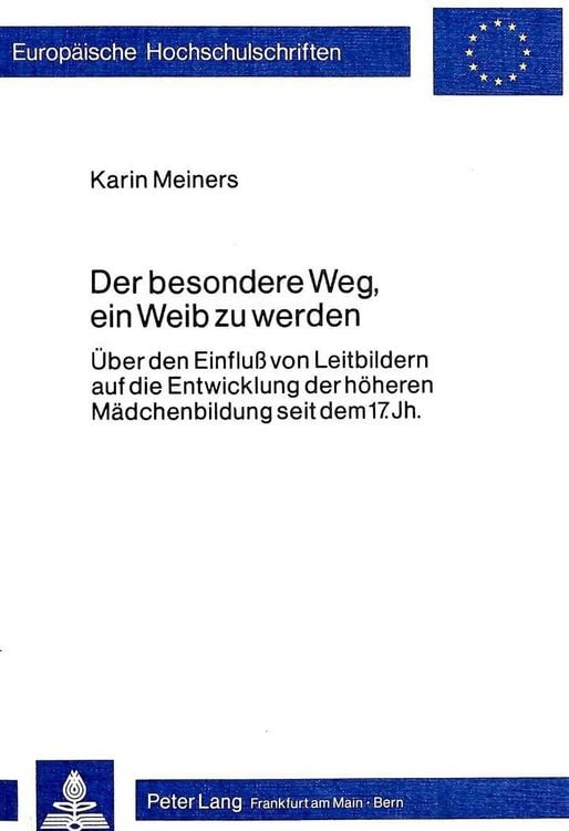 Produktbild: Der besondere Weg, ein Weib zu werden