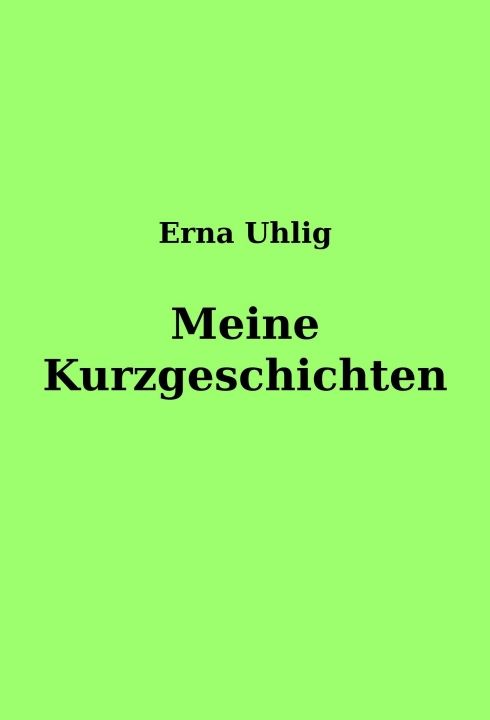 Produktbild: Meine Kurzgeschichten