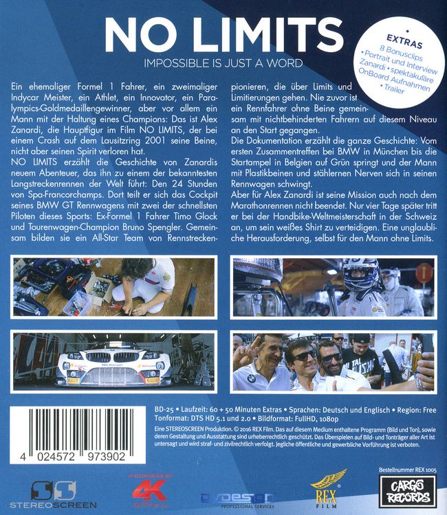 Produktbild: No Limits - Impossible is just a word