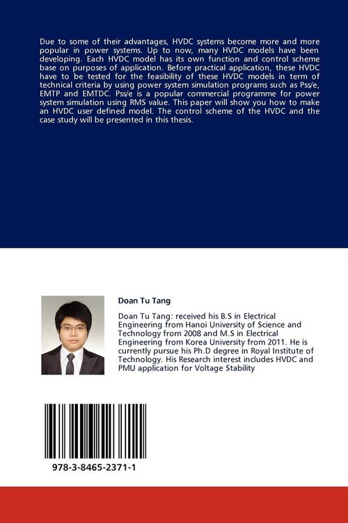 Produktbild: HVDC-User Defined Model for Dynamic Simulation