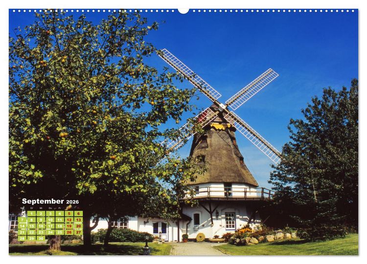 Produktbild: Schleswig-Holstein Du bist so sch&ouml;n (hochwertiger Premium Wandkalender 2026 DIN A2 quer), Kunstdruck in Hochglanz