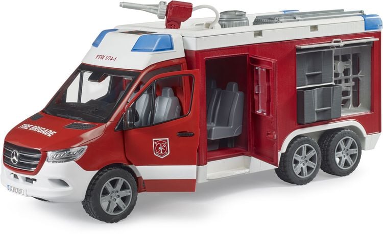 Produktbild: bruder 02680 MB Sprinter Feuerwehrr&uuml;stwagen mit L+S Modul