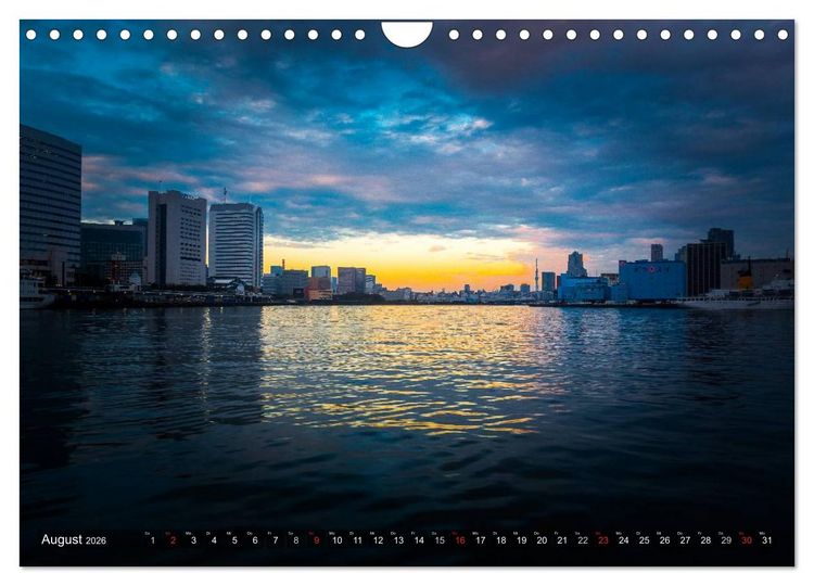 Produktbild: Japan - Schreine, Tempel, Metropolen (Wandkalender 2026 DIN A4 quer), CALVENDO Monatskalender