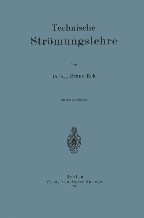 Produktbild: Technische Str&ouml;mungslehre