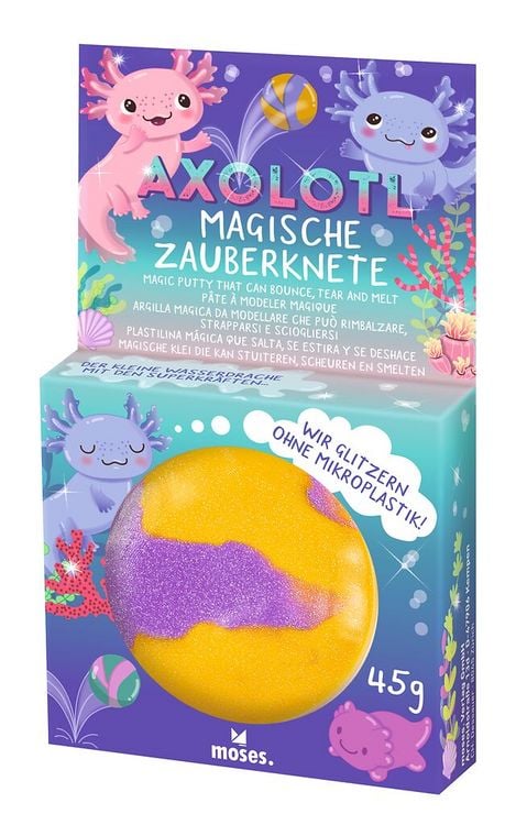 Produktbild: Magische Axolotl-Zauberknete