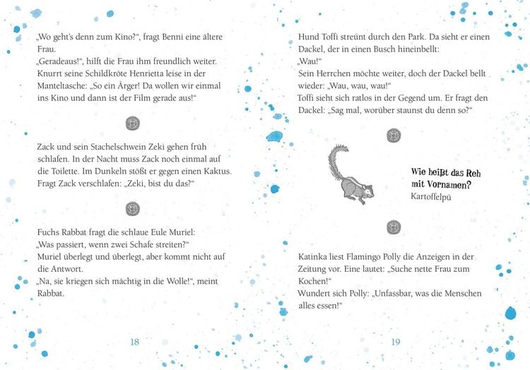 Produktbild: Die Schule der magischen Tiere Erstausstattung: Witze! &ndash; &Uuml;ber 333 magische Tier- und Sch&uuml;lerwitze