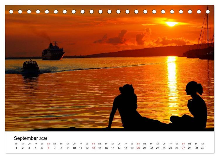 Produktbild: Expeditions-Kreuzfahrten MS BREMEN und MS HANSEATIC (Tischkalender 2026 DIN A5 quer), CALVENDO Monatskalender