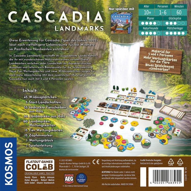 Produktbild: Cascadia Landmarks Erweiterung