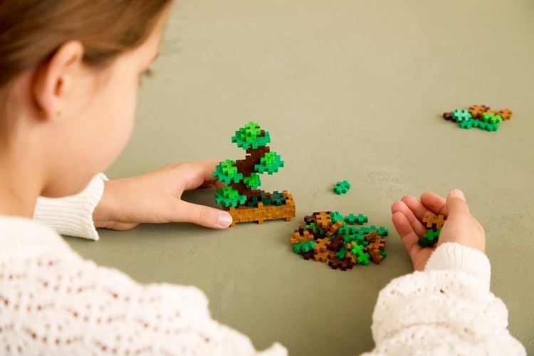 Produktbild: PLUS PLUS - 49 Kreativ Bausteine Bonsai gr&uuml;n