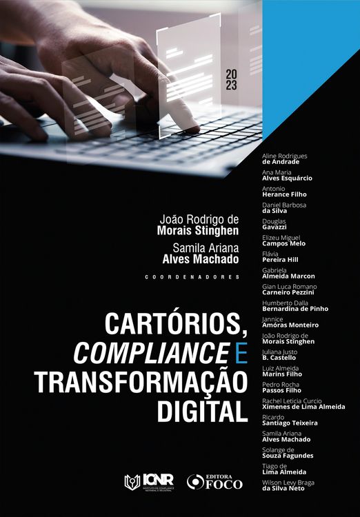 Produktbild: Cart&oacute;rios, Compliance e Transforma&ccedil;&atilde;o Digital - 1&ordf; Ed - 2023
