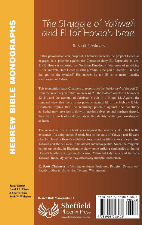 Produktbild: The Struggle of Yahweh and El for Hosea's Israel