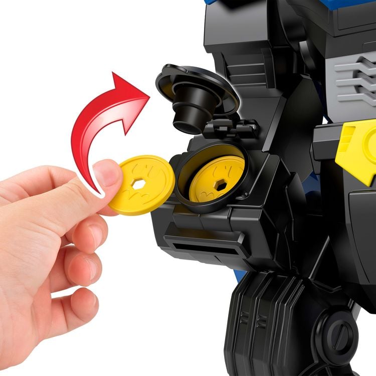 Produktbild: Fisher-Price Imaginext DC Super Friends Batman Flug-Mech Spielzeug mit Lichtern, Ger&auml;uschen und Actionfigur