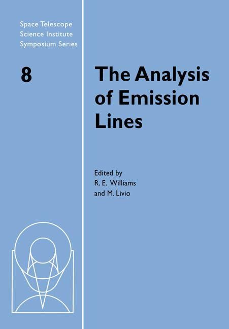 Produktbild: The Analysis of Emission Lines